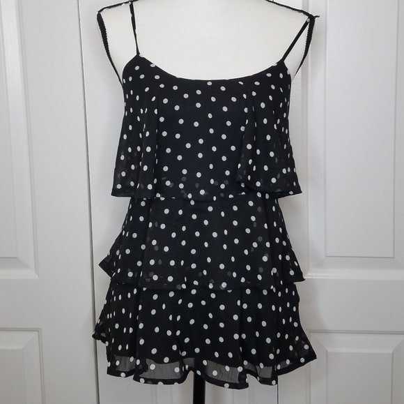 Candie's Tops - Candies spaghetti strap ruffled shirt small